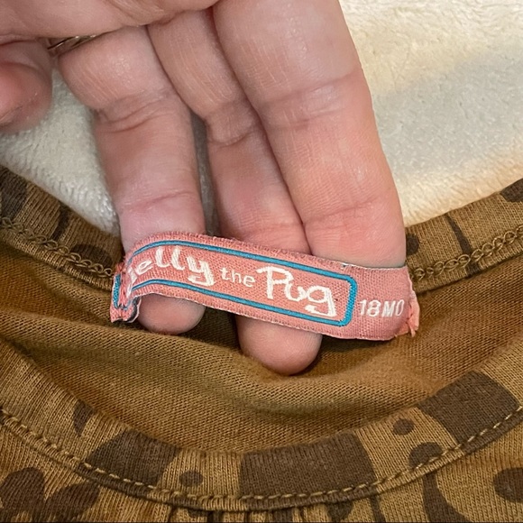 Jelly the pug toile tee - Picture 4 of 5